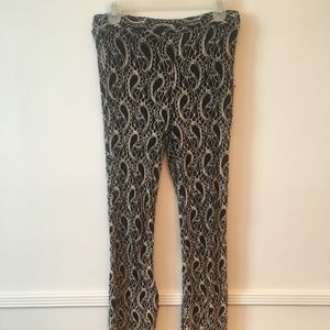 Umgee Lace Detailed Pants